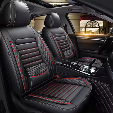 Artificial Leather Luxury Car Seat Covers For kia stonic t roc kia sportage 3 hyundai i20 ix35 With 