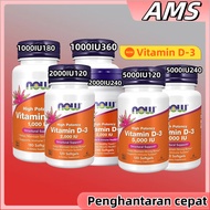 Now Foods, Vitamin D-3 1000 IU / 2000 IU / 5000 IU / 10000 IU / 50000 IU / 120 | 240 | 360 Softgels 