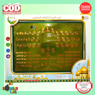 HADIAH VIRAL MAINAN ANAK BUKU PINTAR ibuk BOOK LED tablet PEN PAD BELAJAR 4 BAHASA ARAB LEARNING Ing