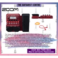 【B1X Four】Zoom B1X Four Bass Multi-effects Processor with Expression Pedal