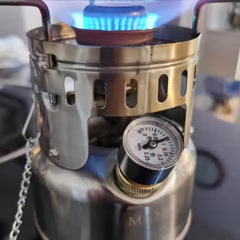 DIY Pressure gauge cap for G43S Stove M14x1.0 G1/8 0.25MPa