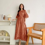 Dress Long Wanita Pesta Party dress kondangan panjang mewah dan elegan terbaru Daniella