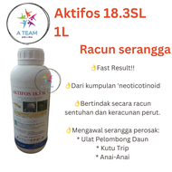 1L Aktifos 18.3SL Racun Kutu Trip Anai Anai Ulat Pelombong Daun Insecticide Imidacloprid