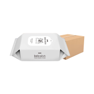 Bebiskin Bidet Flushable wipe ทิชชูเปียกเกรดพรีเมียม รุ่นรีฟิล ไม่มีฝา 100% Food Grade 60 แผ่น x10 (