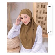 SYRIA QUALITI GOOD TUDUNG INNAR SARUNG SYRIA KAIN MOSSCRPE💗💯INSTANT FREE SIZE  seti hejab