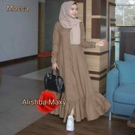 01 - Alishba Maxy Women / Women Dress / Gamis Women