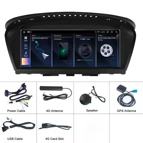 8.8" For BMW 3 5 Series E90 E60 CCC 2004-08 Carplay Android 13 Radio 8-Core GPS