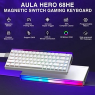 AULA HERO 68HE Magnetic RT Mechanical Keyboard 68Keys