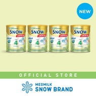 MEGMILK SNOW BRAND Snow Grow-Up Step 4 Milk Formula [4 Tins]
