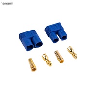 [Nanami] 1Set EC3 EC5 Plug 5mm100A RC  Charge Adapter Connector For RC Part [SG]
