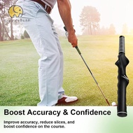 LONNGUVO Golf Swing Training Grip, Black Left-Handed Golf Club Grip,  Universal Right-Handed Golf Tr