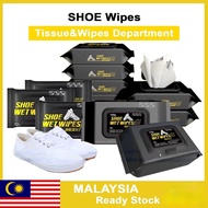 [80pcs] shoe wipes Shoe Cleaning Wet Tissue Quick Wipes Sneakers Care Shoes cleaning Solution 一次性擦鞋湿