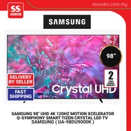 【 DELIVERY BY SELLER 】 SAMSUNG UA-98DU9000K 98" UHD 4K 120HZ MOTION XCELERATOR Q-SYMPHONY SMART TIZ