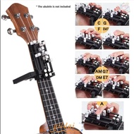 GILDAI Guitar Chord Presser, Portable Guitar Learning Presser Ukulele Chord Trainer, Guitar Learning