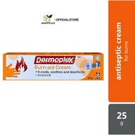 Dermoplex Burn-aid Antiseptic Cream 25g | For Burns, Cuts, Wounds & Insect Bites