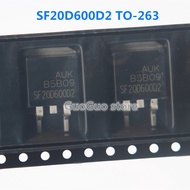 10pcs SF20D600D2 TO-263 SF20D600 20D600 20D600D2 TO263 20A 600V fast recovery diode