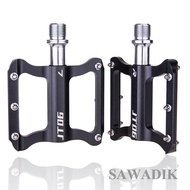 Sawadik Mountain Bike Pedal Aluminum Alloy Pedal Road Bike Folding Bike Universal Pedal Color DU Bearing Pedal