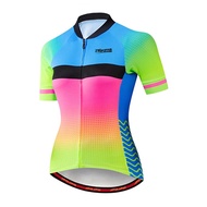 Pro Women Cycling Jersey Summer Anti-UV Cycling Clothing Racing MTB Bike Clothes