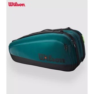 Wilson Wilson 2024BLADE V9 Backpack Tennis Racket Bag 9 Pieces Pack Large Capacity Sports Bag