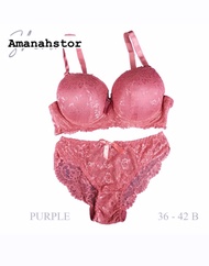 Bra Set Bra + Cd Import / BH Set Pakai Busa Kait Tiga Terbaru / Pakaian Dalam Wanita Bra + Cd