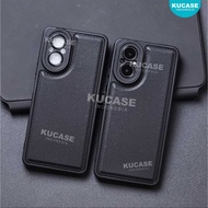 Realme C67 Case Leather Pro Black Case Realme C67