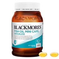 Australia Blackmores Odourless Fish Oil Mini Caps 400 Capsules NDNG