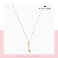 Kate Spade Lock & Spade Pave Key Pendant Necklace