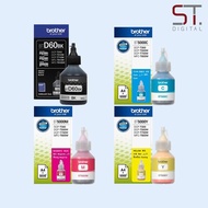 Brother BTD60BK BT6000BK Black Ink Bottle BT5000C BT5000M BT5000Y Cyan Magenta Yellow Ink BTD60 BK B