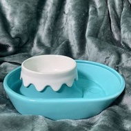 富士山🗻 陶瓷防蟻組,水盤組 寵物碗 水碗