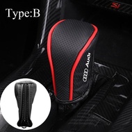 Car Shift Lever Cover For Audi A3 8l A1 Q5 TT mk2 A5 A4 B7 B8 B5 A6 C7 C6 Q7 Q3 Q2 E-tron Leather Ge
