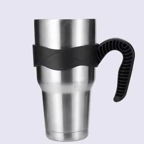 20oz Plastic Handle Suitable for Ice Cup Car Mugs, Ice Cup Car Mug Plastic Accessories
