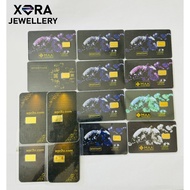 🔥HOT ITEM🔥XERA Fine Gold 999.9% 1gm AMETHYST GOLD BAR 999.9 GOLD BAR 1GM FINE GOLD 999.9 CERTIFIED GOLD BAR 999.9