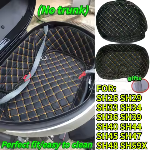Motorcycle Trunk Liner SH26 SH29 SH36 SH33 SH34 SH39 SH40 SH59X SH44 SH45 SH47 SH48 Upper and Lower 