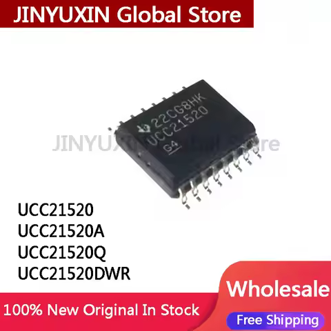10Pcs UCC21520A UCC21520ADWR UCC21520Q UCC21520QDWRQ1 SOP IC In Stock Wholesale