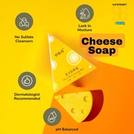 芝士净螨皂100g Cheese Face Body Shower Cleansing Soap (Sensitive/Ezcema skin all suitable)