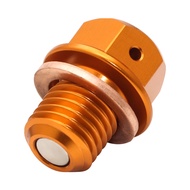 Motorcycle Screws M12 x P1.5 Oil Drain Plug Bolt For Yamaha Street Bike MT-25 YZF-R3 YZ250 WR200/250