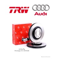 AUDI FRONT DISC ROTOR SET TRW GERMANY - AUDI Q5, A4, A5, A6, A7