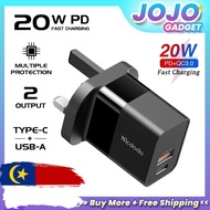 Cable Mcdodo Type C Cable Fast Charging USB 20W Kepala Charger Type C Fast Charging PD Fast Charger 