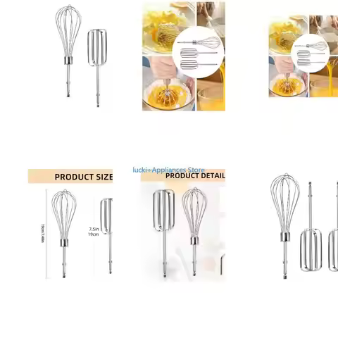193F Hand Mixer Beaters Hand Mixer Part Mixing Head for Mixing Flour Eggs and Cream