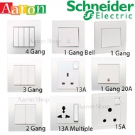 SCHNEIDER CLIPSAL VIVACE 13A/15A/1GANG 20A/1GANG BELL/1GANG/2GANG 250V 3PIN SWITCH  SOCKET  PLUG Aar