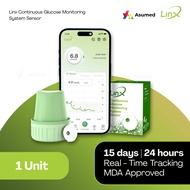 [Official Linx] MDA Approved | Continuous Glucose Monitoring (CGM) System | 15 Days Sensor