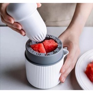 Squeezer Manual Hand Juicer with Strainer and Container Small Simple Manual Juice Cup Home Fruit Sep