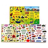 Volume Popular Science 5Things Words Usborne English English Go Picture Book Early Education Childre