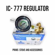LPG GAS REGULATOR IC-777 ICOOK HEAVY DUTY LPG REGULATOR W/GAUGE & BOTTON
