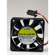 Fast Delivery On The Day FAN SanAce60WF MODEL 9WF0624H7D03 DC 24V -= 0.12A ᆞ A90L-0001-0511 EP 07121