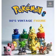 Pokemon Mini Figure Kairyu Dragonite/Elekid Vintage Japan bandai nintendo