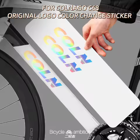 For Colnago C68 Road Bike Stickers - Frame Down Tube Logo Color Change Wrap