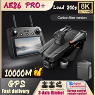 2025 Ae86 Pro Max Gps Drone Kamera Esc 8k Profesional Dengan Gimbal 3 paksi 5g Fpv Wifi Penerbangan 