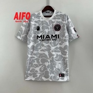 BAPE X INTER MIAMI CF CAMO TEE Áo thun màu đen phiên bản đặc biệt