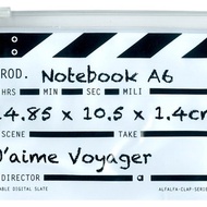 導演拍板筆記簿 A6 - 白色